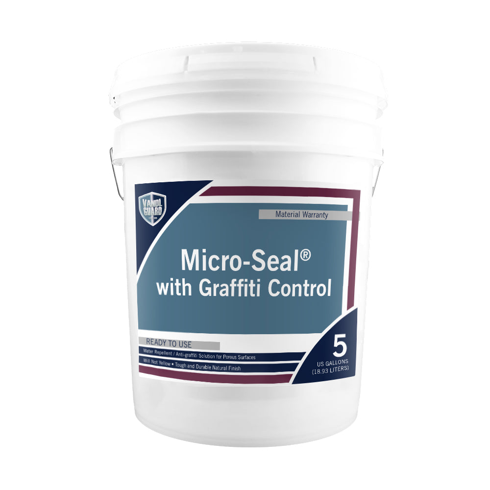 Micro-Seal® with Graffiti Control Water Repellent / Anti-Graffiti
