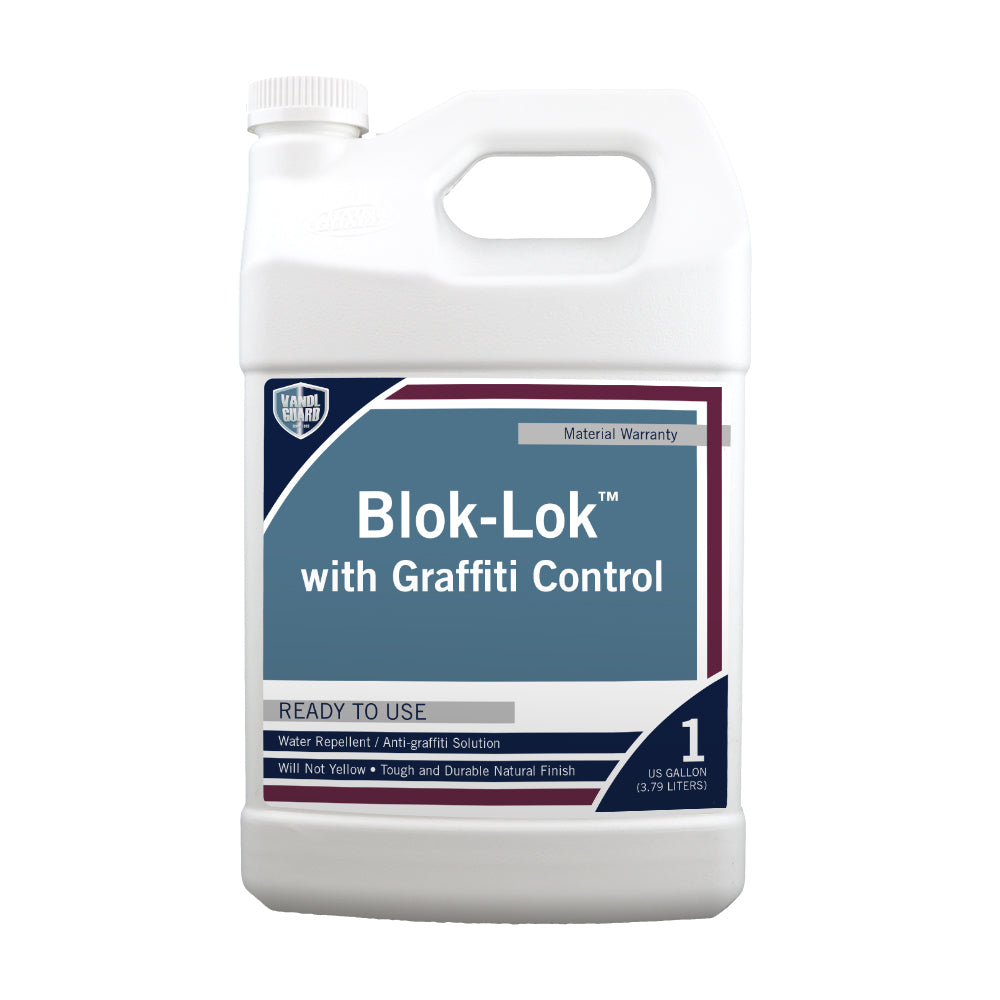 Blok-Lok™ w/ Graffiti Control 2-in-1 Water Repellent and Anti-Graffiti