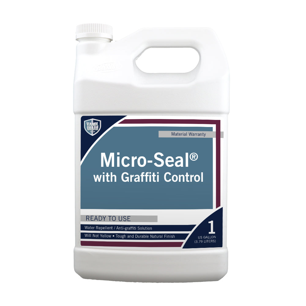 Micro-Seal® with Graffiti Control Water Repellent / Anti-Graffiti