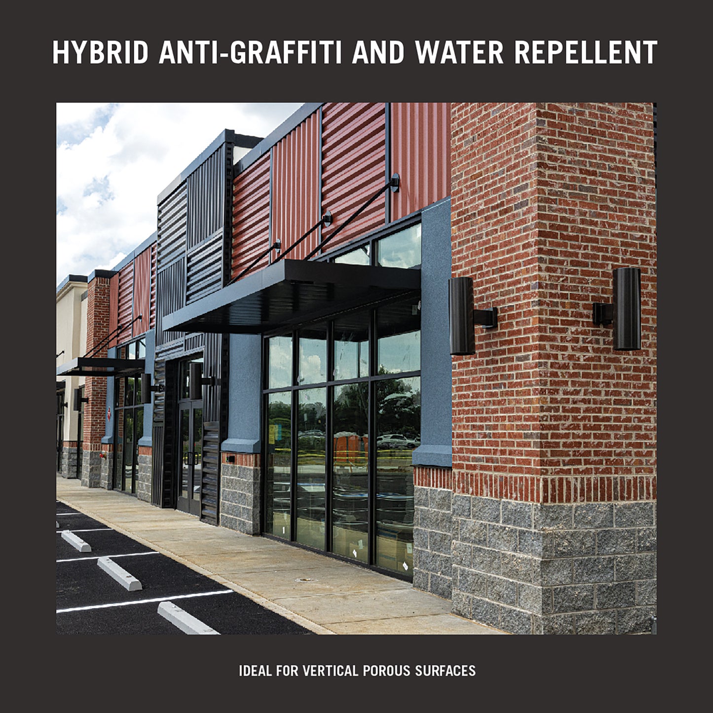 Blok-Lok™ w/ Graffiti Control 2-in-1 Water Repellent and Anti-Graffiti