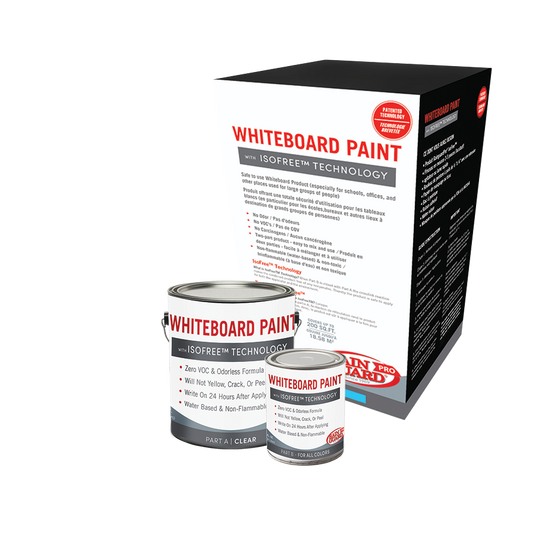 Whiteboard Paint with IsoFree® Technology
