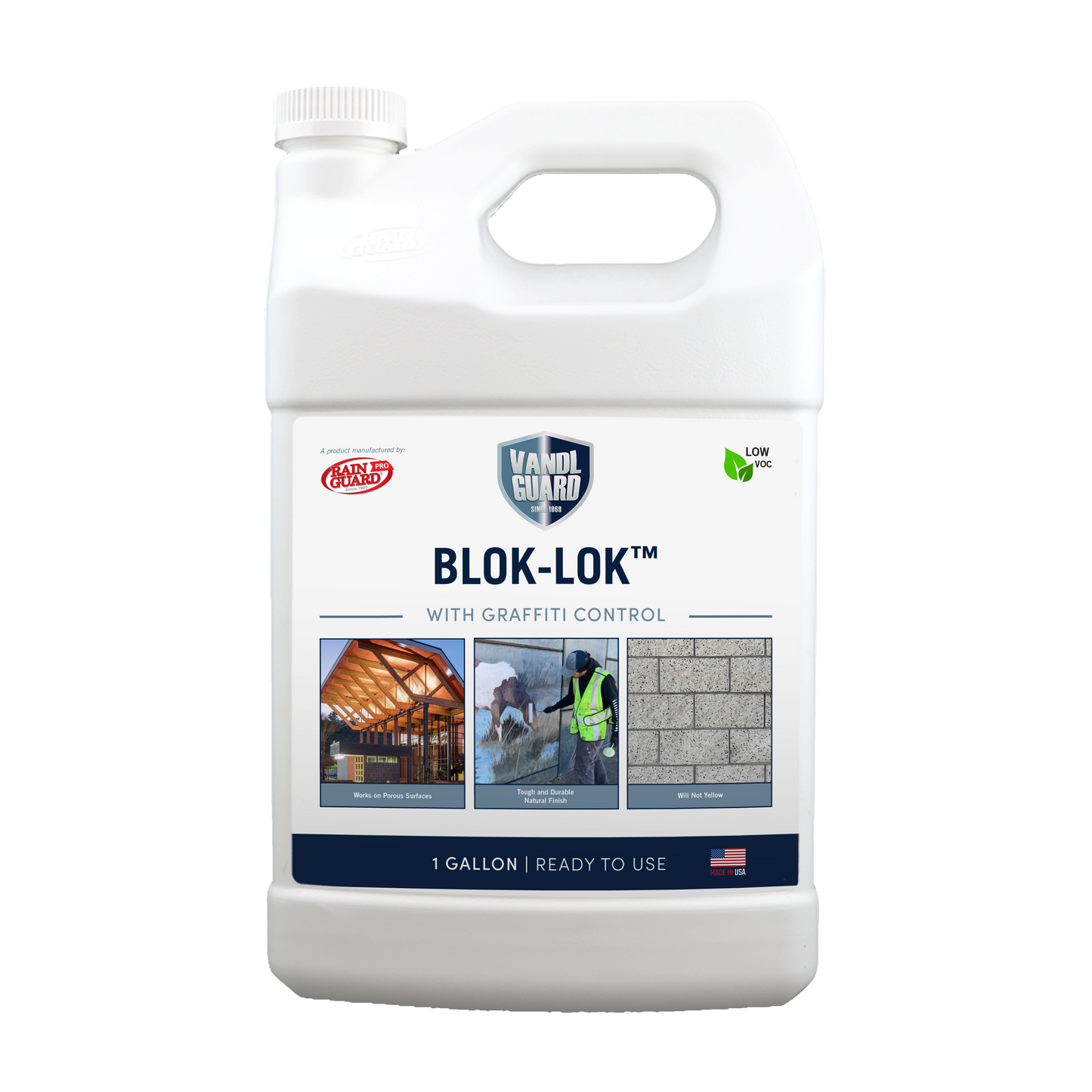 Blok-Lok™ w/ Graffiti Control 2-in-1 Water Repellent and Anti-Graffiti