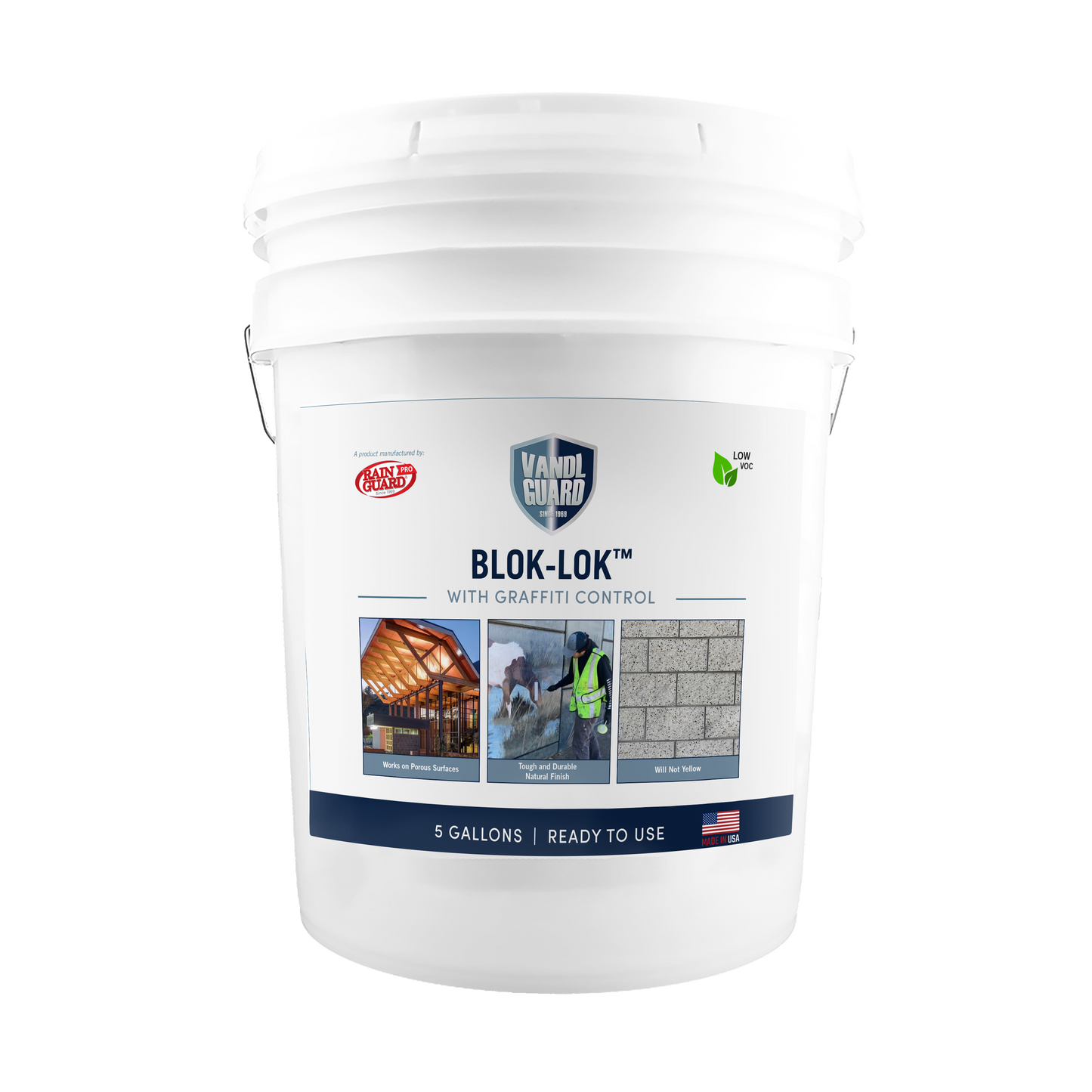 Blok-Lok™ w/ Graffiti Control 2-in-1 Water Repellent and Anti-Graffiti