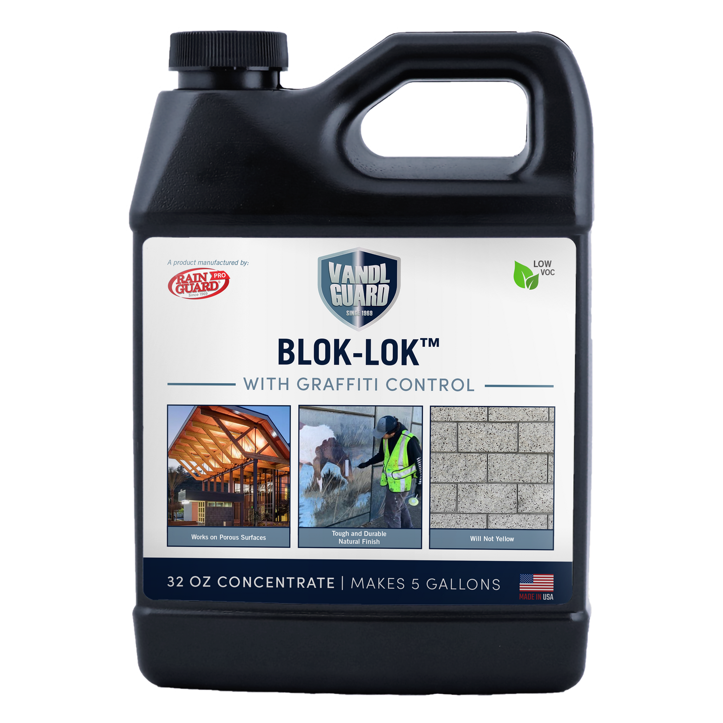 Blok-Lok™ w/ Graffiti Control 2-in-1 Water Repellent and Anti-Graffiti