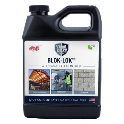 Blok-Lok™ w/ Graffiti Control 2-in-1 Water Repellent and Anti-Graffiti