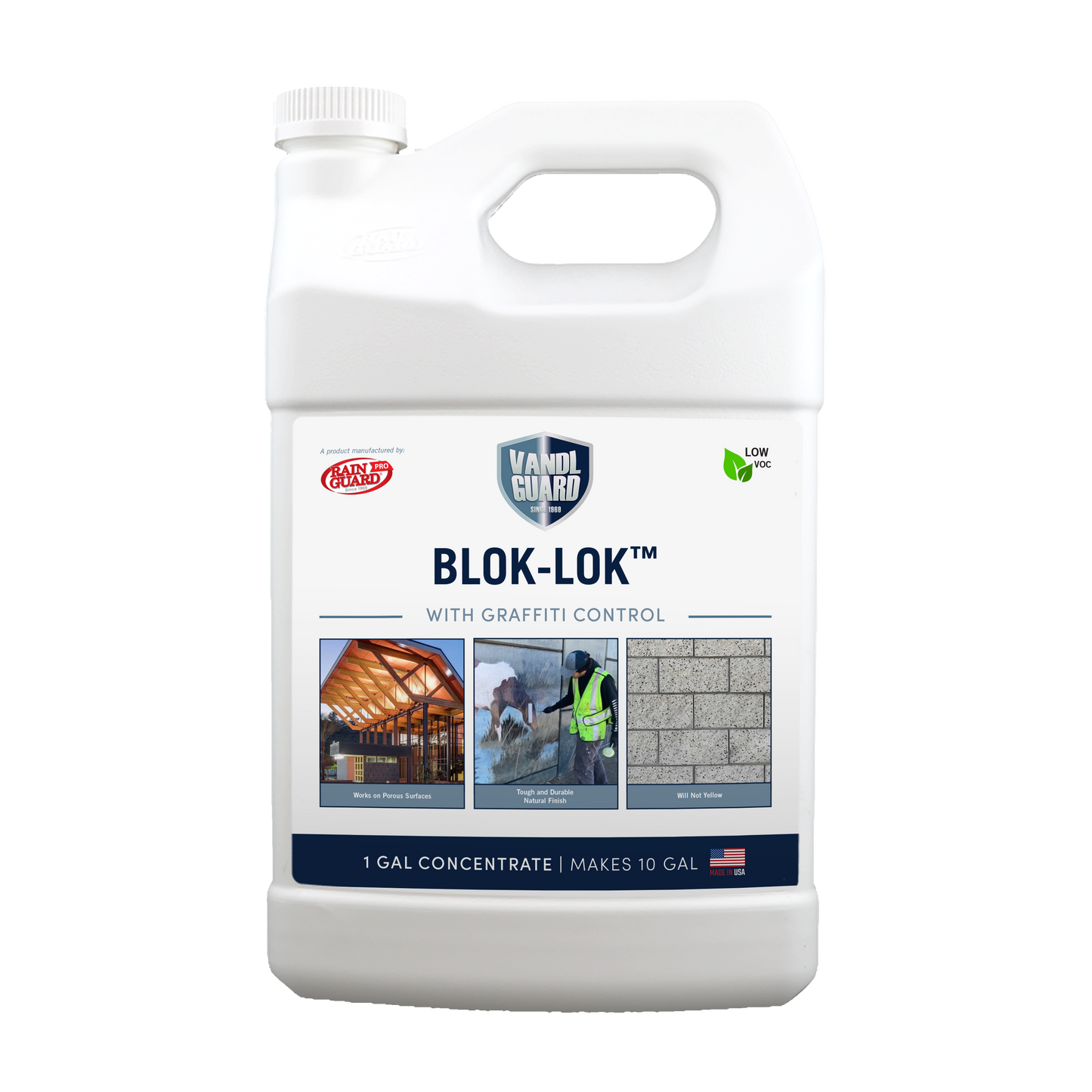 Blok-Lok™ w/ Graffiti Control 2-in-1 Water Repellent and Anti-Graffiti