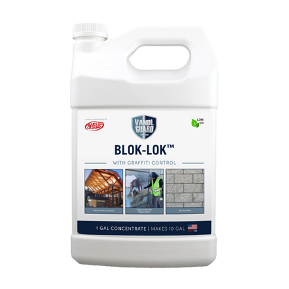 Blok-Lok™ w/ Graffiti Control 2-in-1 Water Repellent and Anti-Graffiti