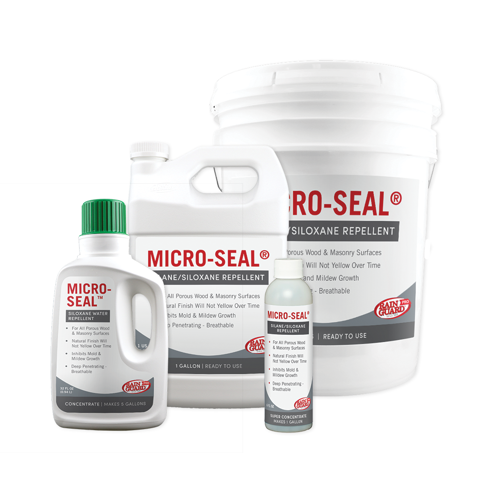 Micro-Seal® Silane / Siloxane Water Repellent – RainguardPro