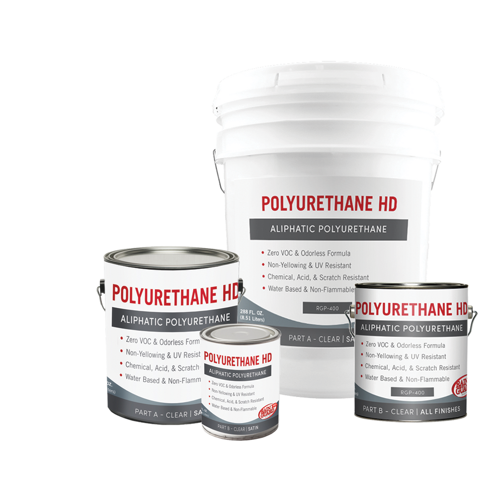 Polyurethane Unique Polyurethane HD Aliphatic Poly Urethane 2K – RainguardPro
